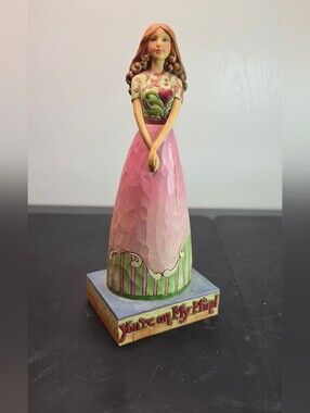 Jim Shore Heartwood Creek "Your On My Mind" Figurine